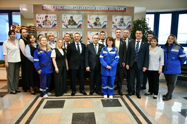 В АО «Транснефть – Север» состоялась встреча коллектива с Героем России