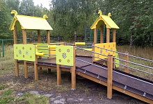 На грант ЛУКОЙЛа обустроили игровую площадку коррекционной школы в Ухте