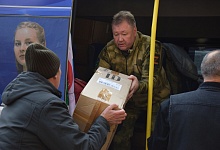 Из Ухты отправилась колонна с гуманитарной помощью, собранной в рамках единого сбора