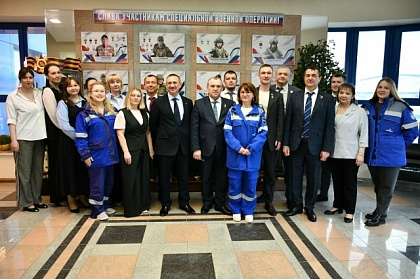 В АО «Транснефть – Север» состоялась встреча коллектива с Героем России