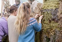 Волонтеры АО «Транснефть – Север» приняли участие в акции по плетению маскировочных сетей