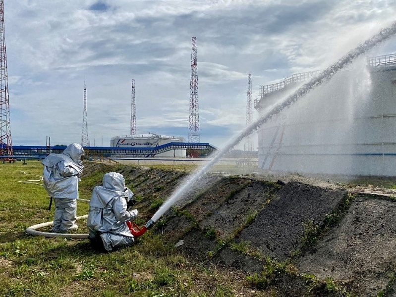 АО «Транснефть – Север» провело плановые пожарно-тактические учения на НПС