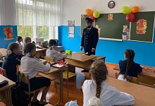 В ухтинской школе №3 открылся новый полицейский кадетский класс