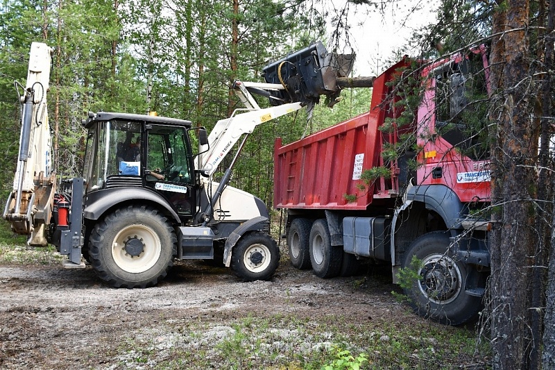 АО «Транснефть – Север» оказало содействие в ликвидации несанкционированной свалки в Республике Коми