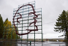 Закончена установка смотровых площадок и благоустройство территории у «Силуэта В.И. Ленина»