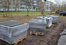 В Ухте начался ремонт дворовых территорий