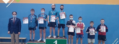 Юные ухтинцы одержали победу на первенстве СЗФО по настольному теннису