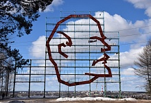 В Ухте закрыта для посещения площадка у силуэта В.И. Ленина