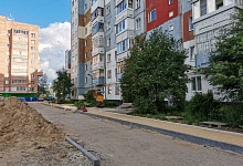 В Ухте благоустраиваются общественные пространства и дворовые территории